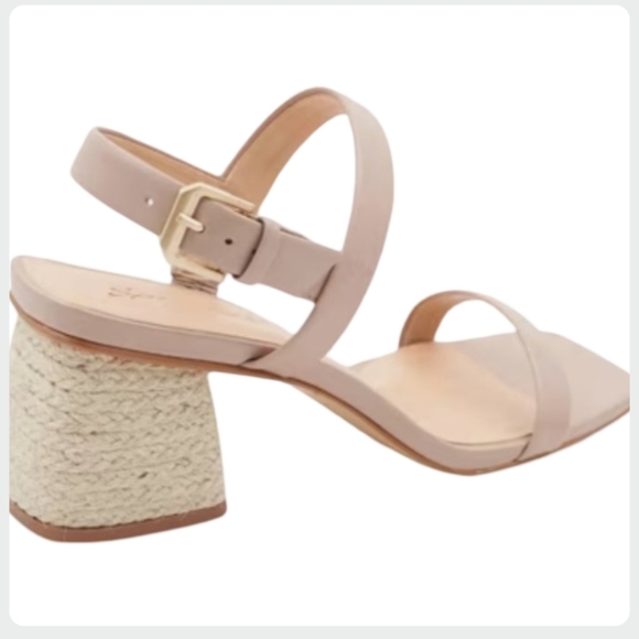 Splendid Keeva Square Toe Leather Sandals Size 9.5 | NEW Blush Pink /Nude - Picture 10 of 13